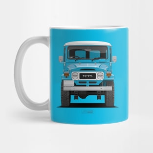 TLC FJ40 Hardtop Sky Blue Front Mug